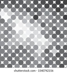 Abstract halftone background pattern. Monochrome geometric vector line illustration