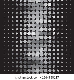Abstract halftone background pattern. Monochrome geometric vector line illustration
