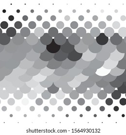 Abstract halftone background pattern. Monochrome geometric vector line illustration