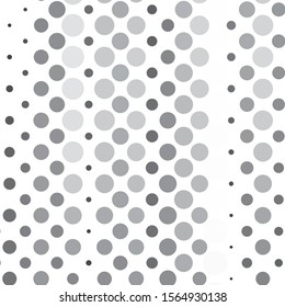 Abstract halftone background pattern. Monochrome geometric vector line illustration