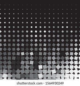 Abstract halftone background pattern. Monochrome geometric vector line illustration