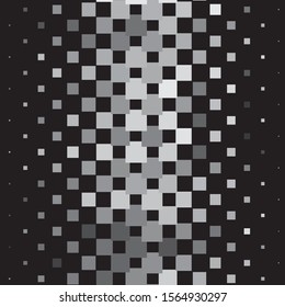Abstract halftone background pattern. Monochrome geometric vector line illustration