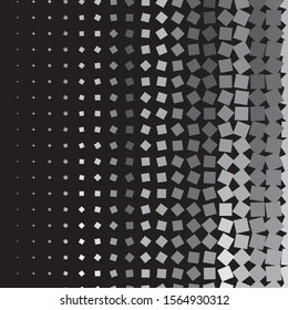 Abstract halftone background pattern. Monochrome geometric vector line illustration