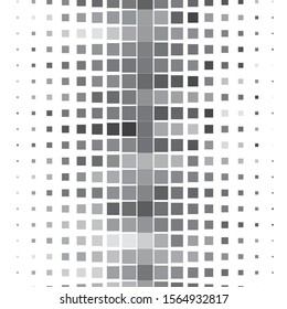 Abstract halftone background pattern. Monochrome geometric vector line illustration