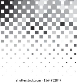Abstract halftone background pattern. Monochrome geometric vector line illustration