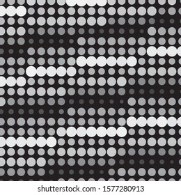 Abstract halftone background pattern. Monochrome geometric vector line illustration