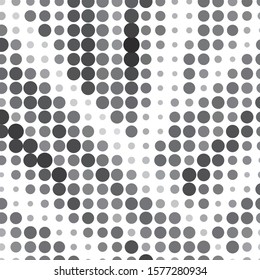 Abstract halftone background pattern. Monochrome geometric vector line illustration