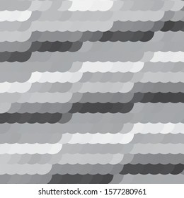Abstract halftone background pattern. Monochrome geometric vector line illustration
