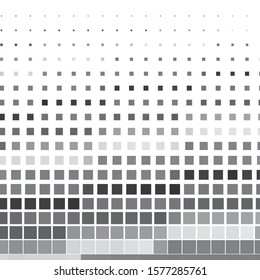 Abstract halftone background pattern. Monochrome geometric vector line illustration