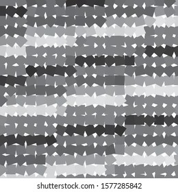 Abstract halftone background pattern. Monochrome geometric vector line illustration