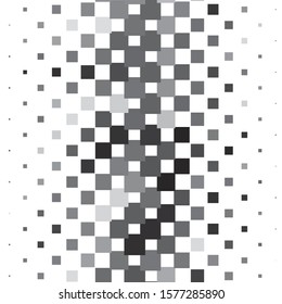 Abstract halftone background pattern. Monochrome geometric vector line illustration