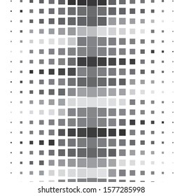 Abstract halftone background pattern. Monochrome geometric vector line illustration