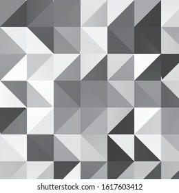 Abstract halftone background pattern. Monochrome geometric vector line illustration