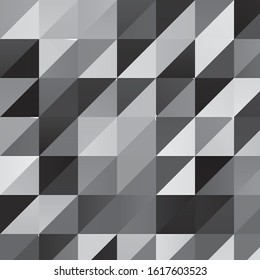 Abstract halftone background pattern. Monochrome geometric vector line illustration