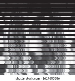 Abstract halftone background pattern. Monochrome geometric vector line illustration