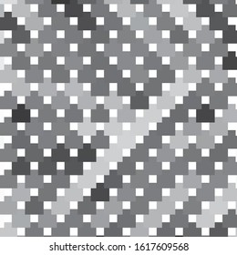 Abstract halftone background pattern. Monochrome geometric vector line illustration