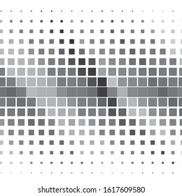 Abstract halftone background pattern. Monochrome geometric vector line illustration