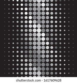 Abstract halftone background pattern. Monochrome geometric vector line illustration
