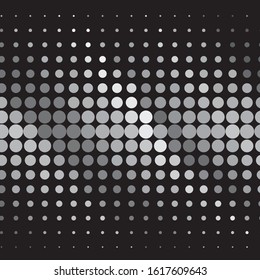 Abstract halftone background pattern. Monochrome geometric vector line illustration