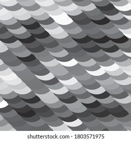 Abstraktes Halbtonhintergrundmuster. Monochrome geometrische Vektorgrafik