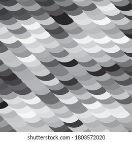 Abstract halftone background pattern. Monochrome geometric vector line illustration