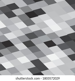 Abstract halftone background pattern. Monochrome geometric vector line illustration