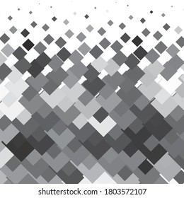 Abstract halftone background pattern. Monochrome geometric vector line illustration