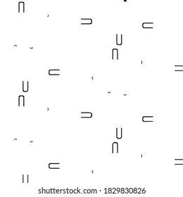 Abstract halftone background pattern. Monochrome geometric vector line illustration