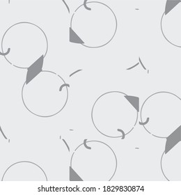 Abstract halftone background pattern. Monochrome geometric vector line illustration