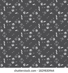 Abstract halftone background pattern. Monochrome geometric vector line illustration