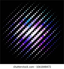 Abstract halftone background pattern. Spotted colorful vector line illustration
