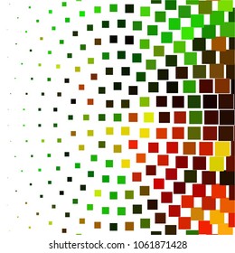 Abstract halftone background pattern. Spotted colorful vector line illustration
