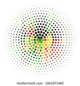 Abstract halftone background pattern. Spotted colorful vector line illustration
