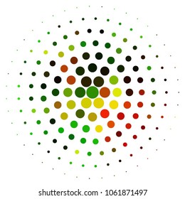 Abstract halftone background pattern. Spotted colorful vector line illustration

