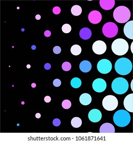 Abstract halftone background pattern. Spotted colorful vector line illustration
