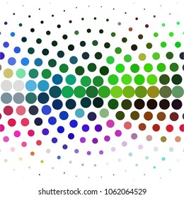 Abstract halftone background pattern. Spotted colorful vector line illustration
