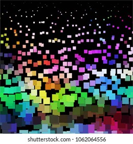 Abstract halftone background pattern. Spotted colorful vector line illustration
