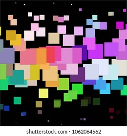 Abstract halftone background pattern. Spotted colorful vector line illustration
