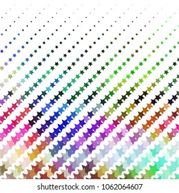 Abstract halftone background pattern. Spotted colorful vector line illustration
