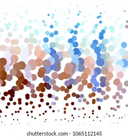 Abstract halftone background pattern. Spotted colorful vector line illustration
