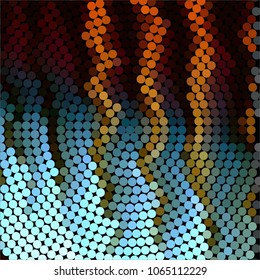 Abstract halftone background pattern. Spotted colorful vector line illustration
