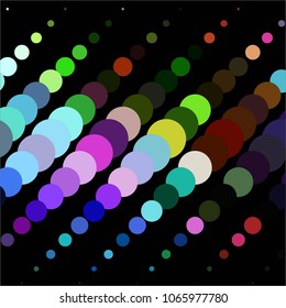 Abstract halftone background pattern. Spotted colorful vector line illustration
