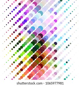 Abstract halftone background pattern. Spotted colorful vector line illustration
