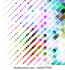 Abstract halftone background pattern. Spotted colorful vector line illustration
