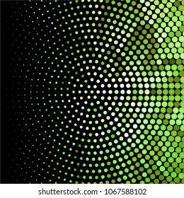 Abstract halftone background pattern. Spotted colorful vector line illustration
