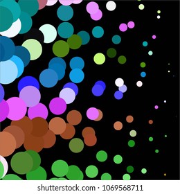 Abstract halftone background pattern. Spotted colorful vector line illustration

