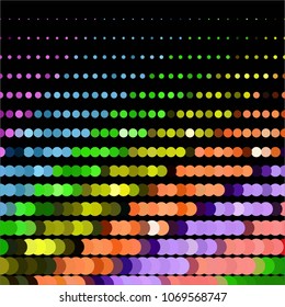 Abstract halftone background pattern. Spotted colorful vector line illustration
