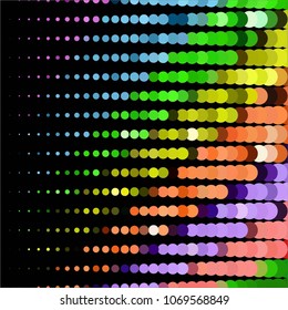 Abstract halftone background pattern. Spotted colorful vector line illustration
