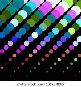 Abstract halftone background pattern. Spotted colorful vector line illustration
