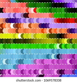 Abstract halftone background pattern. Spotted colorful vector line illustration
